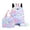 07_Sky Blue, variant on UJNDER Lightweight Gradient 3-Piece Backpack for Elementary and Middle Pretty Daypack with Stylish Design Middle School Backpacks for Girls,07_Green,Mid