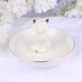 thumbnail image 2 of Ceramic Jewelry Dish White For Rings 2Pack 6x6in, 2 of 8