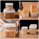 thumbnail image 5 of 2 paneras herméticas para encimera de cocina, para pan casero, de plástico con tapa, transparente, 5 of 7