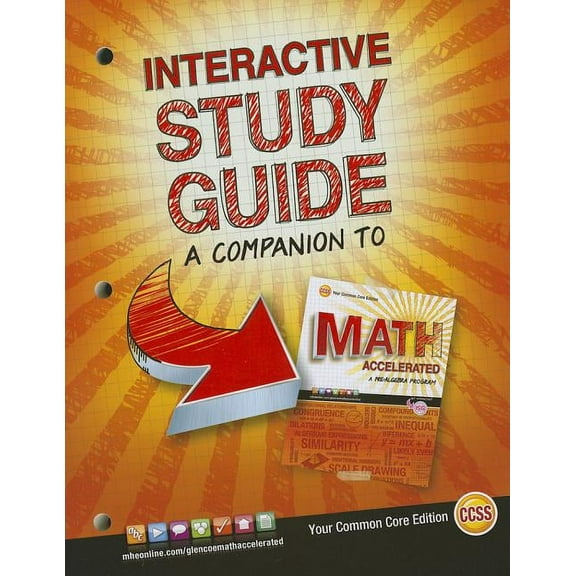 Glencoe Math Accelerated, Interactive Study Guide, (Paperback)