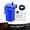 Blue, variant on EVIL ENERGY 300ml Baffled Oil Catch Can Universal Aluminum Oil Separator – Anti-Carbon Breather Kit for Turbo/Supercharged/NA Engines