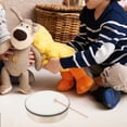 thumbnail image 3 of BRIGHTFUFU 1 Set Handheld Drum for Kids Percussion Instrument for Rhythm Development, 3 of 8