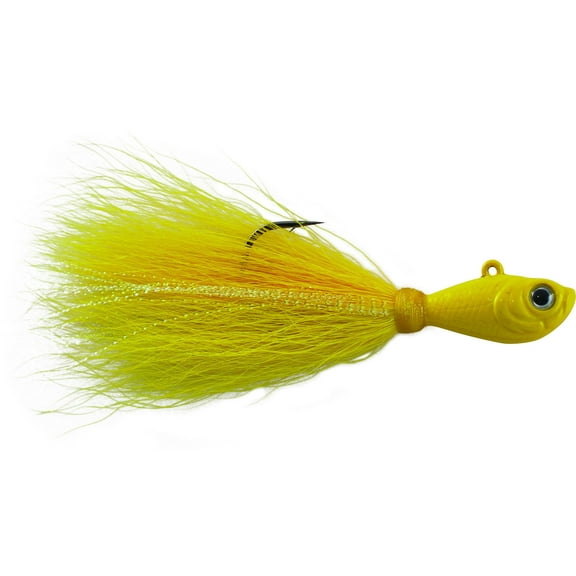 Spro Fishing Lure SBTJY-3 Prime Bucktail Jig 3 oz Yellow