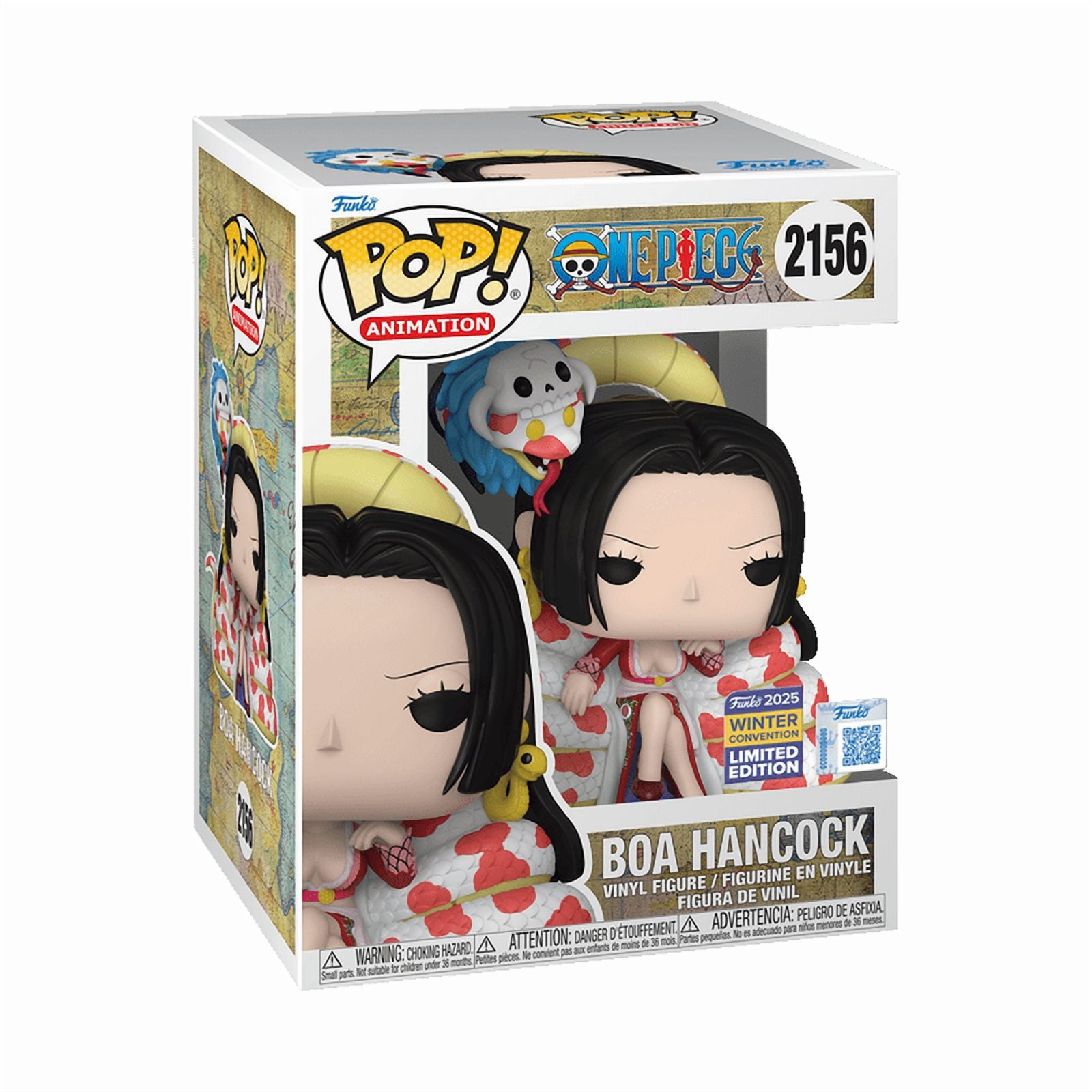 Funko Pop One Piece Boa Hancock on Throne Vinyl Figure Collectible 2156