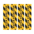 thumbnail image 3 of 4pcs Warning Sign Sticker Non-Slip Abrasive Decal Stair Warning Tape Caution Wet Floor Sign, 3 of 9