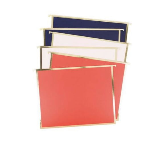 U Brands 12.75 x 9.25 File Jackets, Multicolor, 6 Count