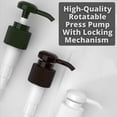 thumbnail image 2 of 2Pcs 8 Oz Plastic Pump Bottles, Empty Refillable Container Liquid Soap Dispenser for Shampoo, Lotion, Cleaning Products, Kitchen, Bathroom, 2 of 8