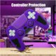 thumbnail image 2 of Funda protectora para mando PlayStation 5, funda antideslizante de silicona compatible con el mando PS5 Dual Sense con tapas para los pulgares, protectores para los joysticks y pegatina protectora, 2 of 8