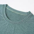 thumbnail image 5 of Daiosportswear Men's T Shirt Short Sleeve Classic Crew Neck T-Shirt Summer Basic Tee Shirts Green XXL(XXL), 5 of 9