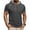 Gris Foncé, variante sur Abcnature T-Shirt à Capuche à Manches Courtes pour Homme, Décontracté, Uni, Chandail à Enfiler avec Cordon de Serrage pour l'Été, Mise en Forme, Exercice