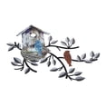 thumbnail image 6 of Decor Metal Art Metal Leaf Wall Decor Birds Outdoor Wall Art Wall Brown Wall Decor With Birdhouse New Practical, 6 of 6