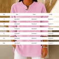 thumbnail image 3 of WTXUE Womens Vintage Corduroy Shirts Button V Neck Top Long Sleeve Tops Oversized Casual Knitted Pullover Loose Fit Comfy Trendy Basic Pullover Sweatshirts Tunic Sweatshirts Pink S, 3 of 5