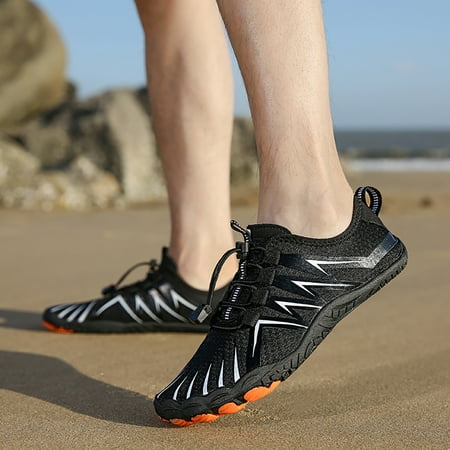 

Xewsqmlo Non-slip Aqua Shoes Breathable Swim Beach Aqua Shoes Comfortable for Lake Hiking