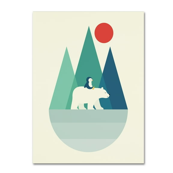 Trademark Fine Art 'Bear You' Canvas Art by Andy Westface