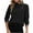 Black, variant on Womens Fashion Fall Clothes Long Sleeve Shirts Trendy Tunic Tops Dressy Casual Ladies Fall Solid Color Shirt Dark Blue XL
