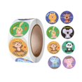 thumbnail image 3 of 500 pegatinas redondas de animales Strade Fareast Limited 1'', 3 of 8