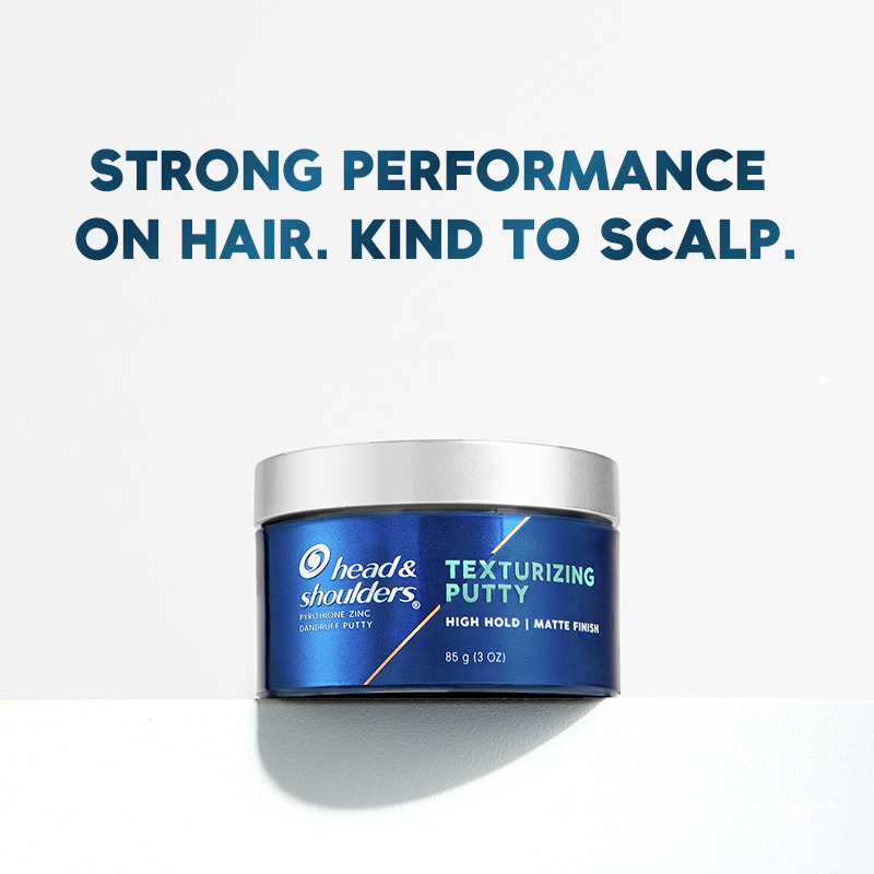 Head and Shoulders Mens Dandruff Texturizing Putty, High Hold, 3 oz