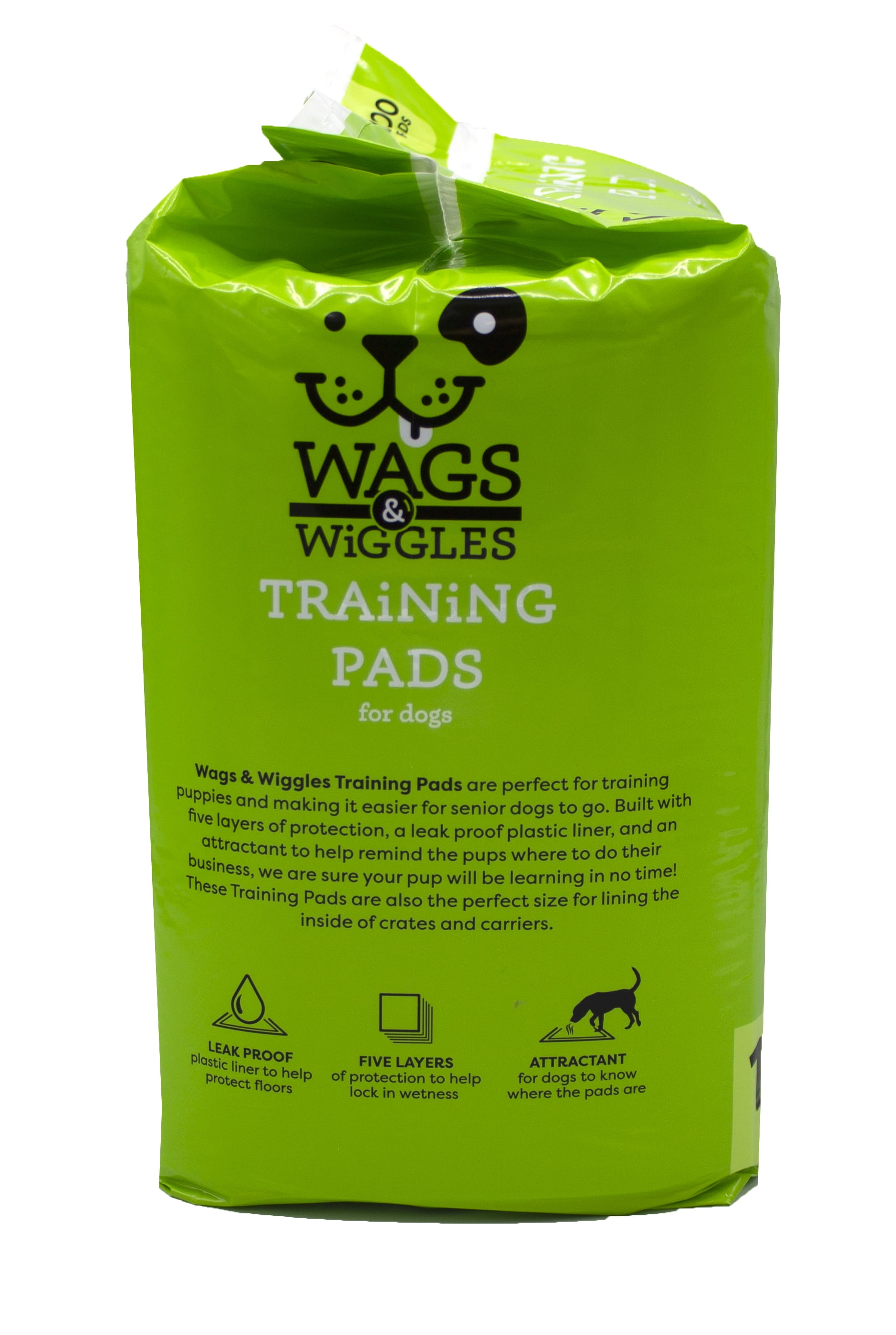 Wags & Wiggles 21" x 21" Training Pad - 100 Pack