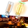 thumbnail image 1 of 2PCS Car USB Night Lights, Touch Dimmable Vehicle Interior Ambient Lamp, Portable Retro Glass LED Light for Auto Decorations, Bedroom, Office, Travel, Camping, Gifts for Women and Men (Blue),yellow, 1 of 4