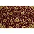 thumbnail image 4 of Unique Loom Voyage Collection Area Rug - St. Louis (6' 1" Round Red/Gold), 4 of 9