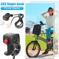 thumbnail image 4 of Acelerador de bicicleta eléctrica de 36V, acelerador de pulgar para bicicleta eléctrica, Scooter Tmvgtek 6uq8rp7ug9qv3kt8, 4 of 9