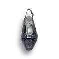 thumbnail image 2 of FLORAL Pearl Women's Wide Width Evening Dress Shoes for Wedding, Prom, & Dinner BLACK 5.5, 2 of 6