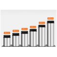 thumbnail image 2 of 4 patas ajustables para muebles, patas de mesa de altura ajustable de metal, patas para muebles de cocina, patas para muebles, gabinetes, estantes, mesa de acero inoxidable (sin tornillos) - 5050 mm, 2 of 5