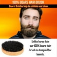 thumbnail image 6 of Tame the Wild's Premium Beard Grooming Kit - Natural Beard Care Kit For Men - Orange Walnut Beard Soap - 100% Boar's Hair Brush - Double Sided Sandalwood Beard Comb - Beard Balm - Beard Oil | Gift Set, 6 of 8