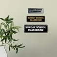 thumbnail image 3 of Signs ByLITA Standard Sunday School Classroom Sign (Blue) - Medium (10 Pack), 3 of 8
