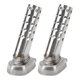 thumbnail image 1 of Muffler de Escape Hexagonal, Tubería de Escape de Motocicleta Galvanizada A Alta Temperatura Muffler de Deformación Anti deformas 2 PCS para ATV, 1 of 7