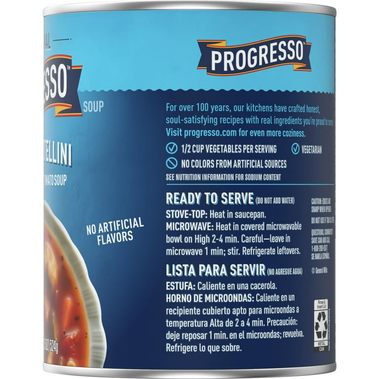 12 pack) Progresso Cheese Tortellini in Garden Vegetable Tomato