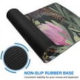 thumbnail image 6 of Gaming and Office Work Made Comfortable - Wildflower Design Gaming Mouse Pad - Large 31.5 × 11.8 inch with Non-Slip Rubber Base, Waterproof and Stitched Edges, 6 of 7