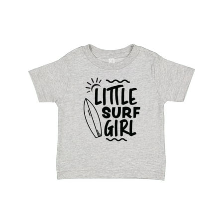 

Inktastic Little Surf Girl with Surfboard Gift Baby Girl T-Shirt
