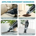 thumbnail image 5 of Kosiy Handheld Vacuum Wireless, Wet Dry Hand Vacuum Gift, Portable Lightweight Bagless for Car Home, 5 of 14