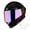 Tinted Glossy Black + Clear Shield, variant on 1Storm Motorcycle Full Face Helmet DOT Adults Street Bike Dual Visor Sun Inner Shield with One Extra Clear Shield: HJAH15 Tinted Glossy Pink
