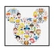 thumbnail image 1 of Cuadros Decorativos Kits de bordado completo de punto de cruz de multitud de dibujos animados DIY 11CT costura estampada Sywqhk Nuevos Originales, 1 of 1