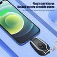thumbnail image 3 of Llavero Cargador Emergencia Portátil Mini Batería 1500mAh Carga Rápida Inalámbrica Tipo C para Huawei, 3 of 9