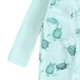 thumbnail image 7 of Godom Boys Bathing Suit Rash Guard Swimwear Zipper Bathing Suit UPF 50+ Swimsuit Set Sunsuit Sets, 7 of 7