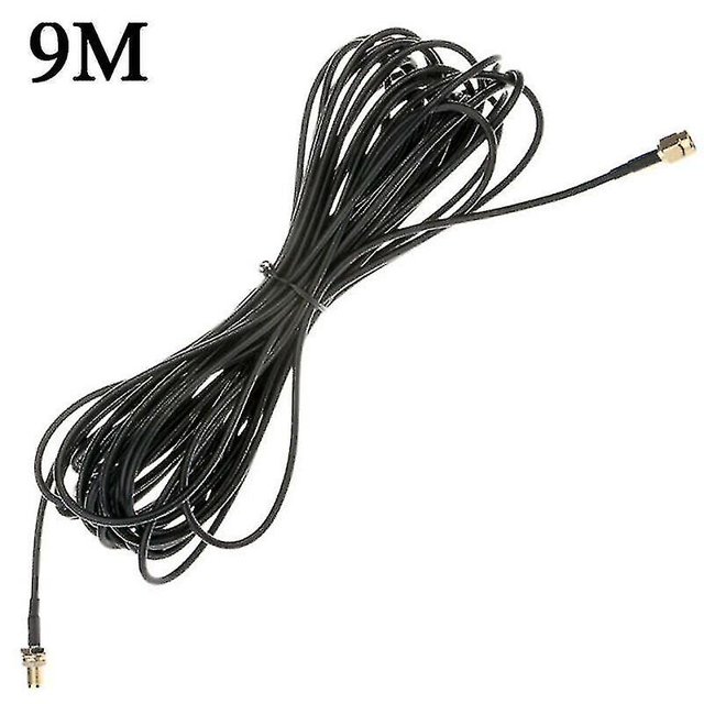 (9m) Wifi Antenna Extension Coaxial Cable Adapter Male Plug To Sma Female Connector