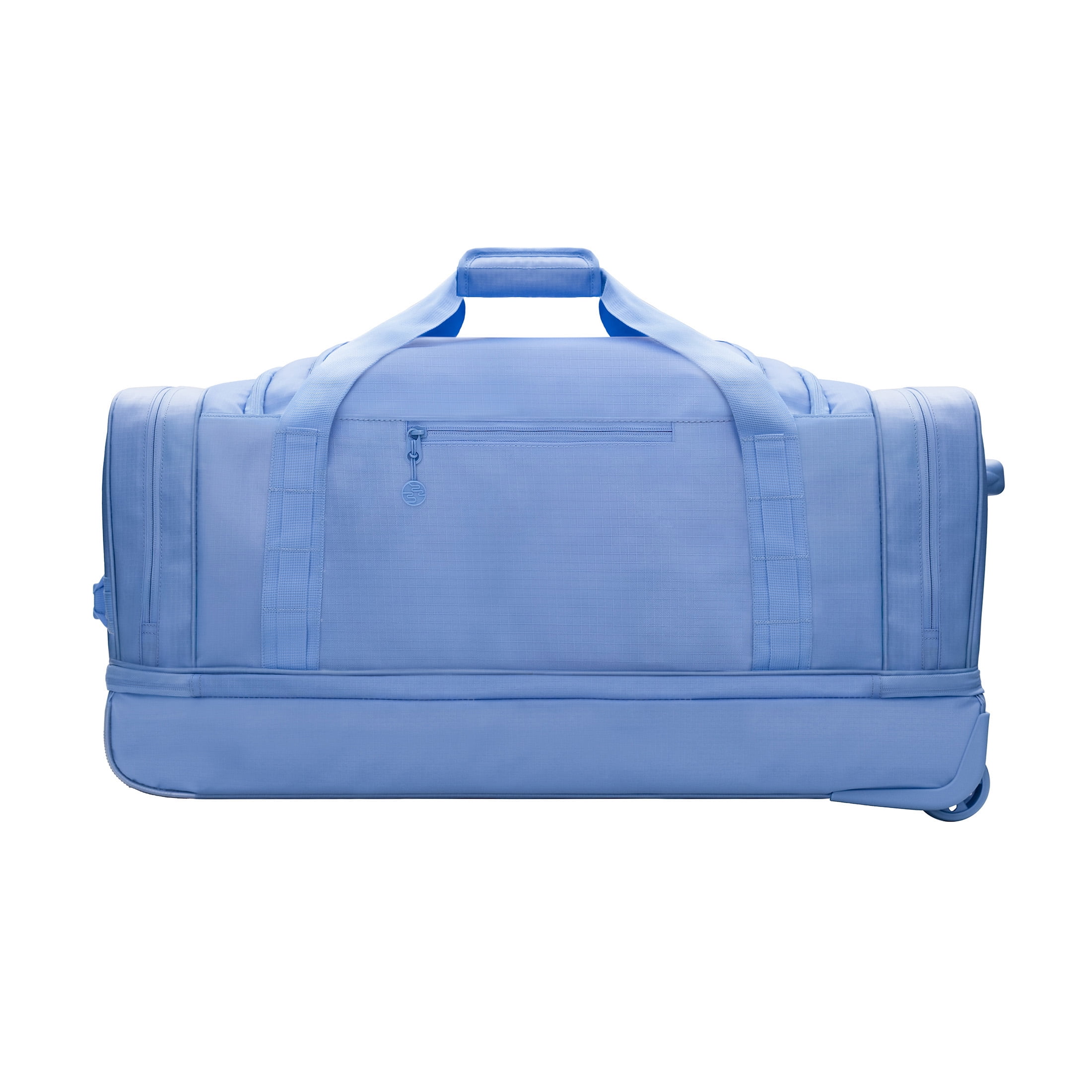 iFLY Sac de Voyage à Roulettes 30" avec Compartiment Inférieur – Grand Duffel, Bleu Givré