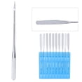 thumbnail image 3 of Sewing Machine Needles, 10 Pcs Metal MultiFunction Sewing Needles Metal Needles with Strong Luster, Fit for Household Sewing Machine, 3 of 7