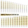 thumbnail image 3 of 30 Pcs Titanium Impact Drill Bit Set, Hex HSS Drill Bits with Storage for Steel, Copper, Aluminum,Zinc Alloy, 3 of 6
