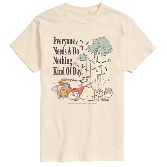 Winnie the Pooh - Nothing Kind of Day - Men's Short Sleeve Graphic T-Shirt