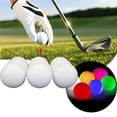thumbnail image 4 of Toystoory 6 uds. Pelotas de Golf resplandecientes a estrenar diámetro de bola multifuncional 1,66 pulgadas artículos decorativos regalo de Golf, 4 of 6