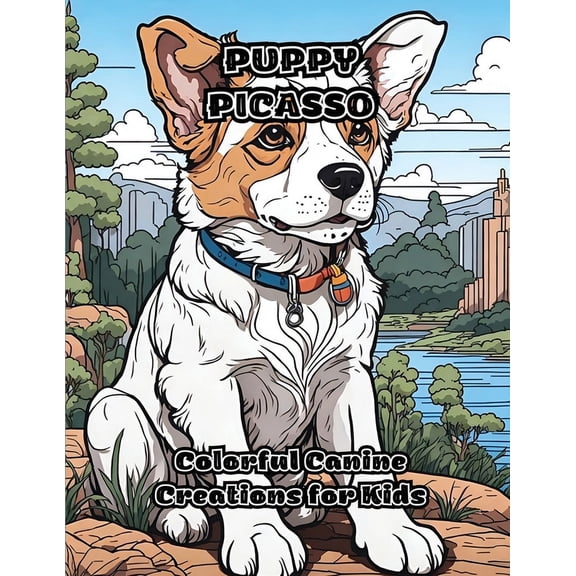 Puppy Picasso: Colorful Canine Creations for Kids, (Paperback)