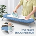 thumbnail image 6 of KK KINGRACK Foldable Ironing Board, Tabletop Small Ironing Board with Heat Resistant Ironing Cover, Portable Iron Board for Home Travel Use, 6 of 7