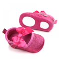 thumbnail image 5 of AJZIOJIRO Newborn Baby Girls Princess Shoes Lovely Bow Solid Color Soft Sole Sequins Shoes 0-18 Months Baby Casual Walking Shoes, 5 of 5