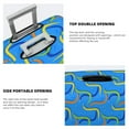 thumbnail image 4 of Bingfone Colorful Snake Luggage Cover Washable Suitcase Cover Protector Anti-scratch Suitcase cover Fits 18-32 Inch Luggage, 4 of 8