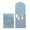 Blue, variant on WIFKLSIIPG Manicure Pedicure Set Stainless Steel Manicure Kit Nail Clipper Travel Nail Tool