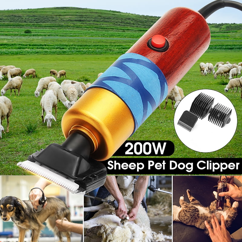 Sheep Goat Shearing Clipper Animal Shave Grooming Electric Farm Supplies 200w 